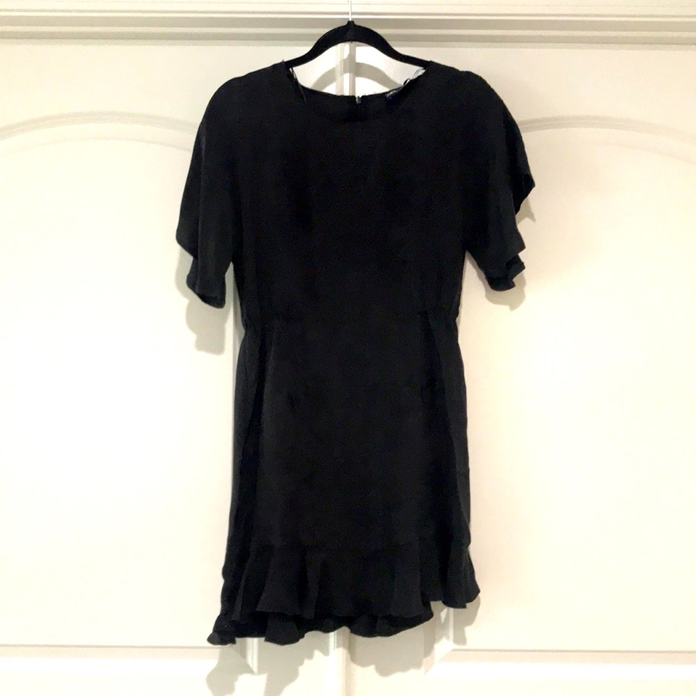 Zara black flirty dress